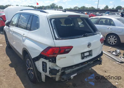 2020 Volkswagen Tiguan 2.0T Se/2.0T Se R-Line Black/2.0T Sel из США, поврежденный, VIN 3VV2B7AX4LM091767